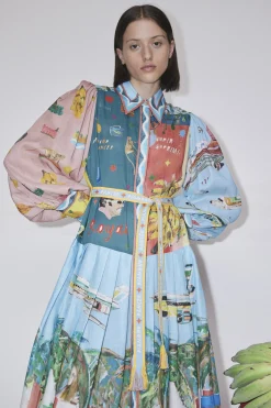 Dresses-HUSK Alemais Aboard Dress - Print