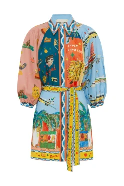 Dresses-HUSK Alemais Aboard Mini - Print