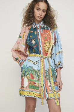 Dresses-HUSK Alemais Aboard Mini - Print