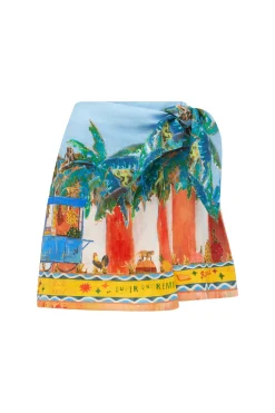 Skirts-HUSK Alemais Aboard Skirt - Print