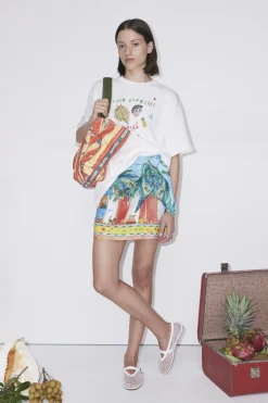 Skirts-HUSK Alemais Aboard Skirt - Print