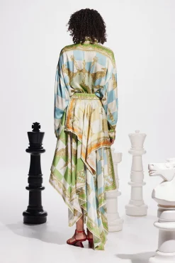 Tops-HUSK Alemais Checkmate Shirt - Multi Coloured MultiColoured