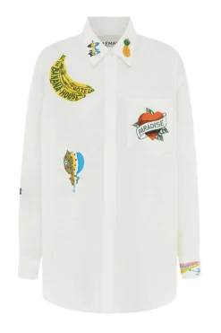 Tops-HUSK Alemais Clam Shirt - Multi Coloured MultiColoured