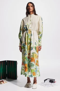 Dresses-HUSK Alemais Constance Dress - Print