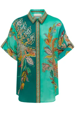 Tops-HUSK Alemais Franca Shirt - Print