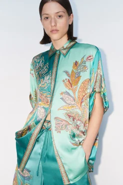 Tops-HUSK Alemais Franca Shirt - Print