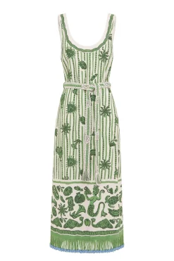Dresses-HUSK Alemais Lula Midi - Multi Coloured MultiColoured