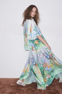 Tops-HUSK Alemais Mirage Top - Print