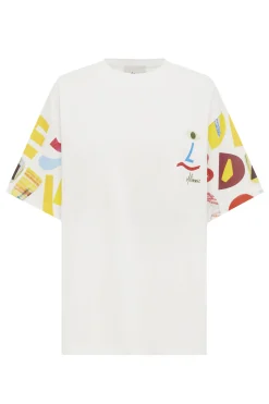Tees & Tanks-HUSK Alemais Nadia Tee - White