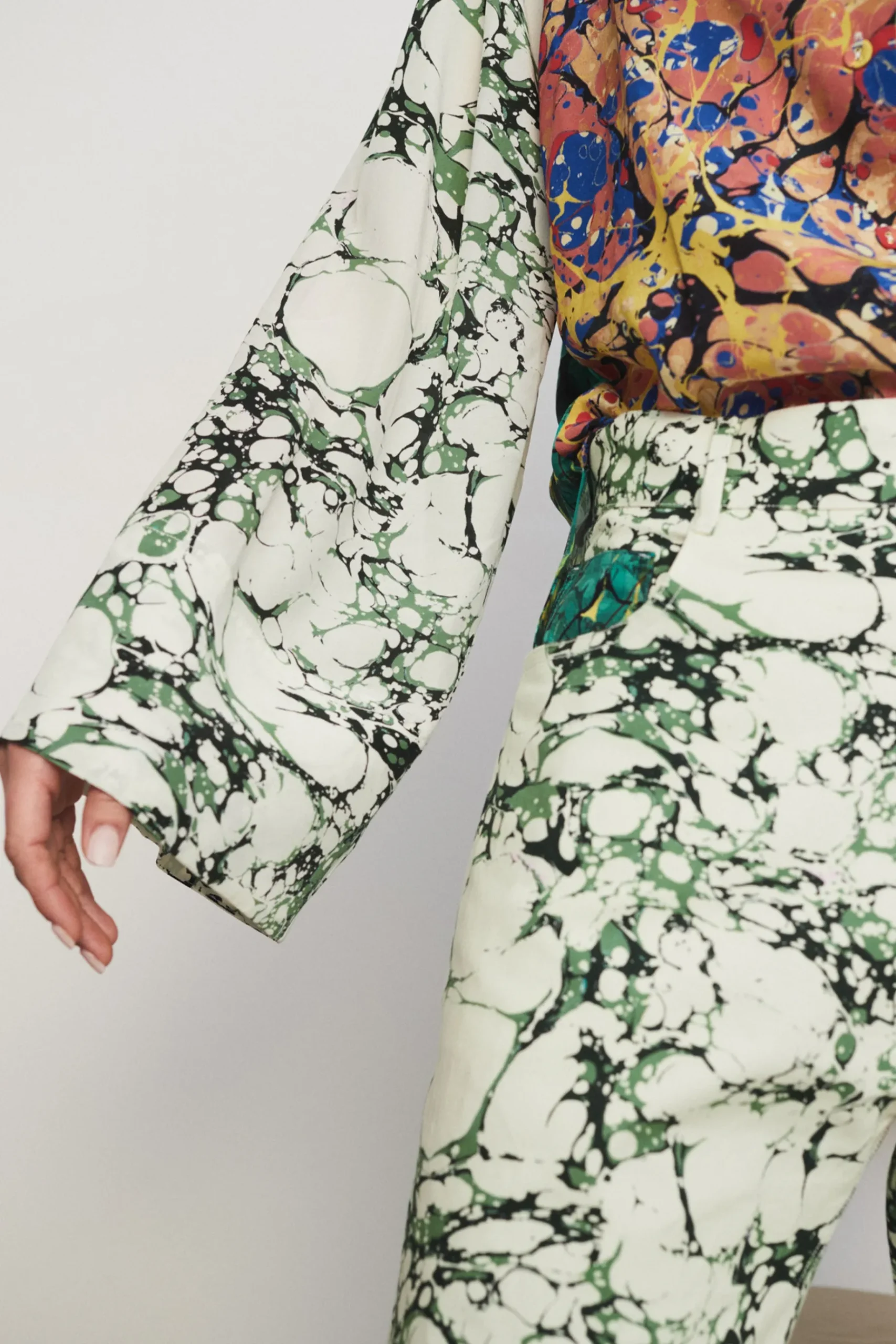 Tops-HUSK Alemais Sunburst Shirt - Print