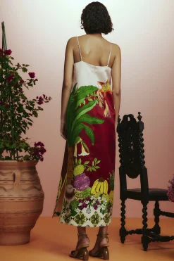 Dresses-HUSK Alemais Tiger Dress - Multi Coloured MultiColoured