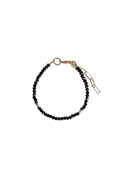 Bracelets-HUSK Alouette Design Seed Bracelet - Black