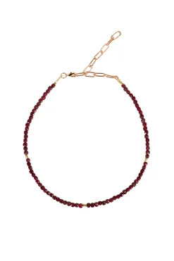 Necklaces-HUSK Alouette Design Square Necklace - Chocolate