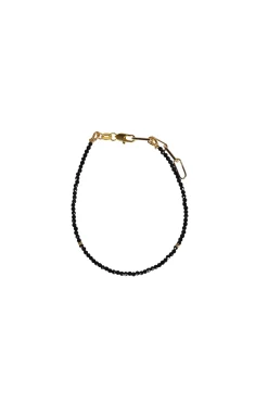 Bracelets-HUSK Alouette Design Tiny Bracelet - Black