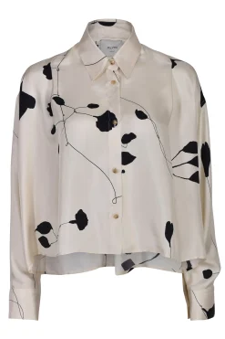 Tops-HUSK Alysi Leaf Blouse - Print
