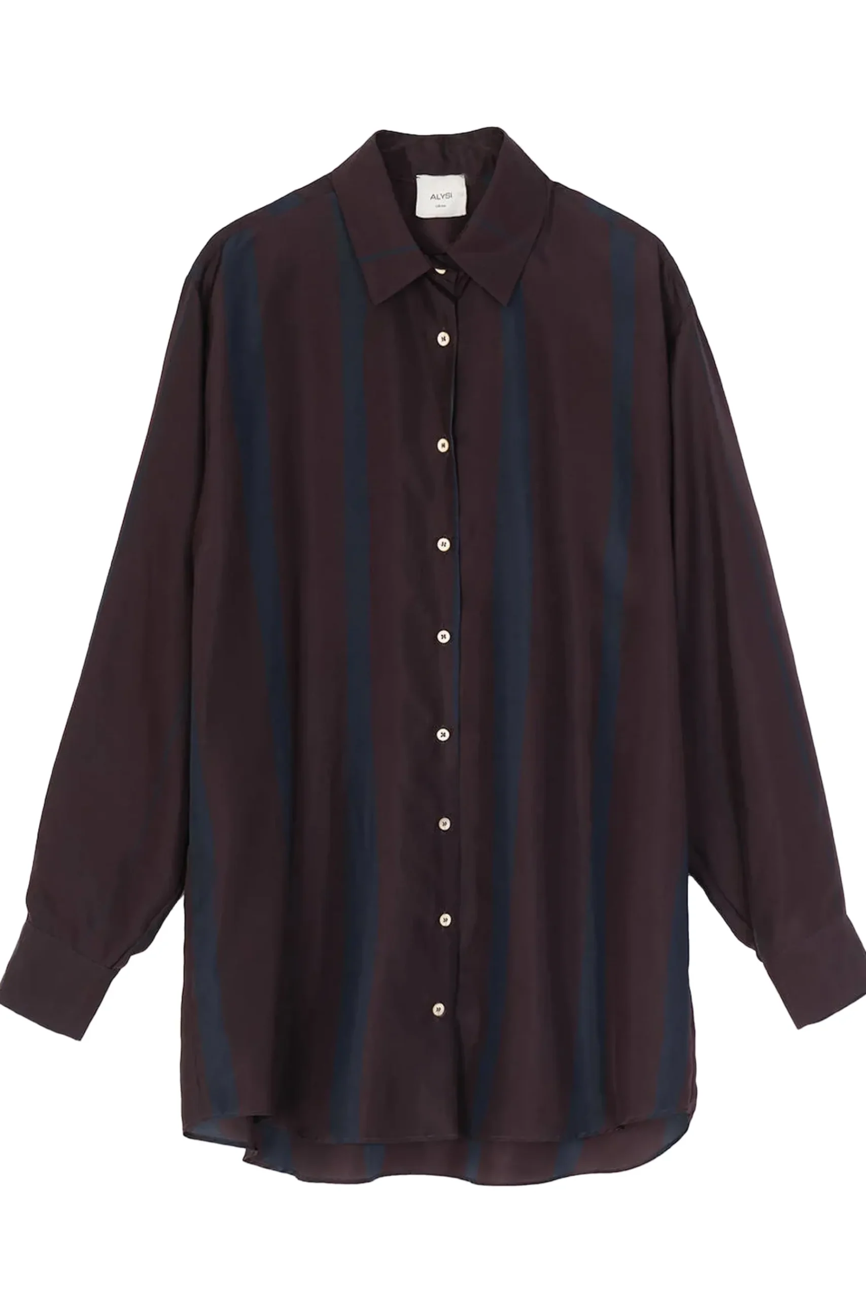 Tops-HUSK Alysi Max Blouse - Stripe