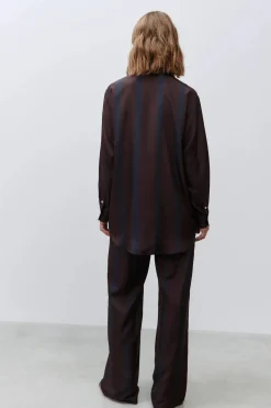 Tops-HUSK Alysi Max Blouse - Stripe