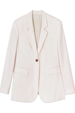 Jackets & Coats-HUSK Alysi Meringa Blazer - White