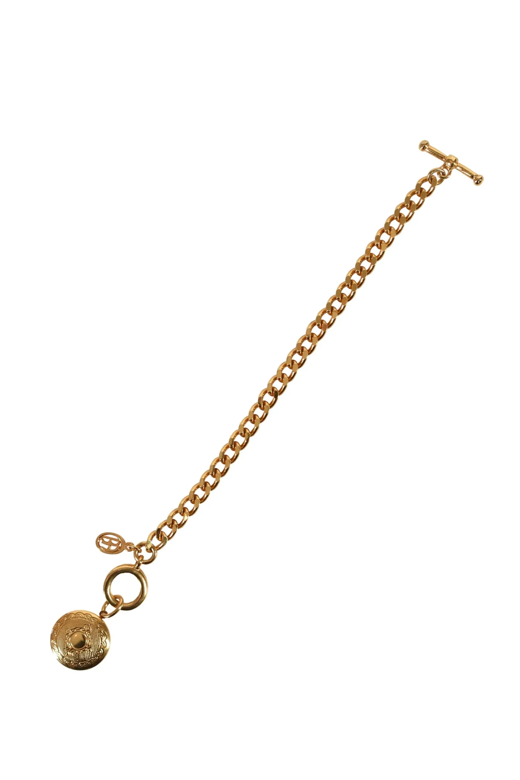 Bracelets-HUSK Ben Amun Bezel Bracelet - Gold