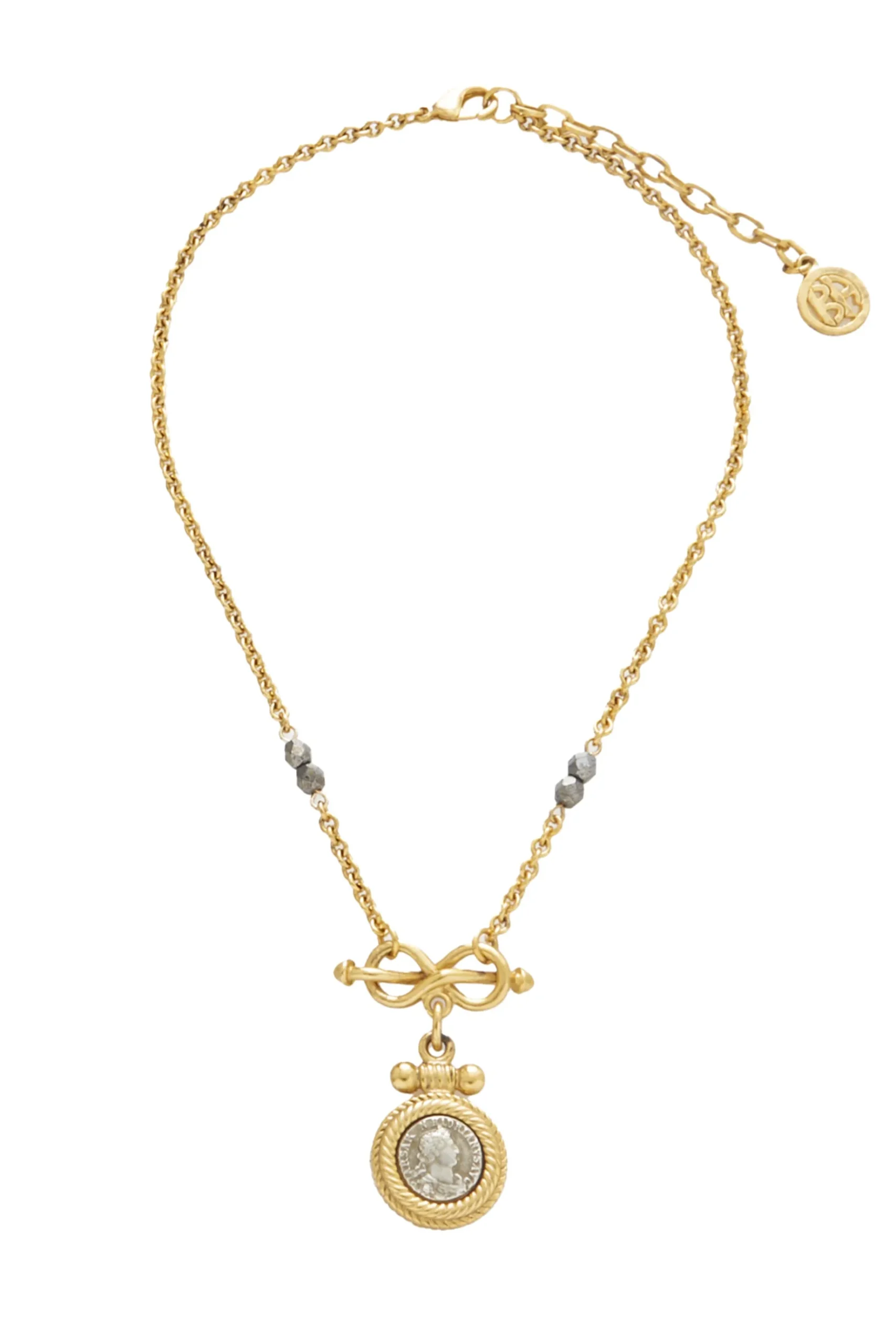 Necklaces-HUSK Ben Amun Lucky Necklace - Gold
