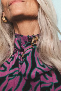 Earrings-HUSK Ben Amun Pitcher Pin - Gold