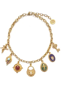 Necklaces-HUSK Ben Amun Reggie Necklace - Gold