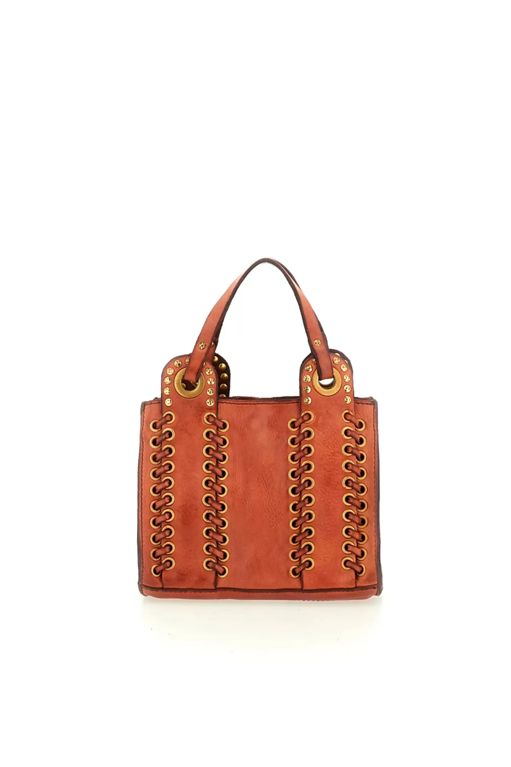 Bags-HUSK Campomaggi Braida Bag - Rust