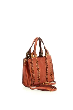 Bags-HUSK Campomaggi Braida Bag - Rust