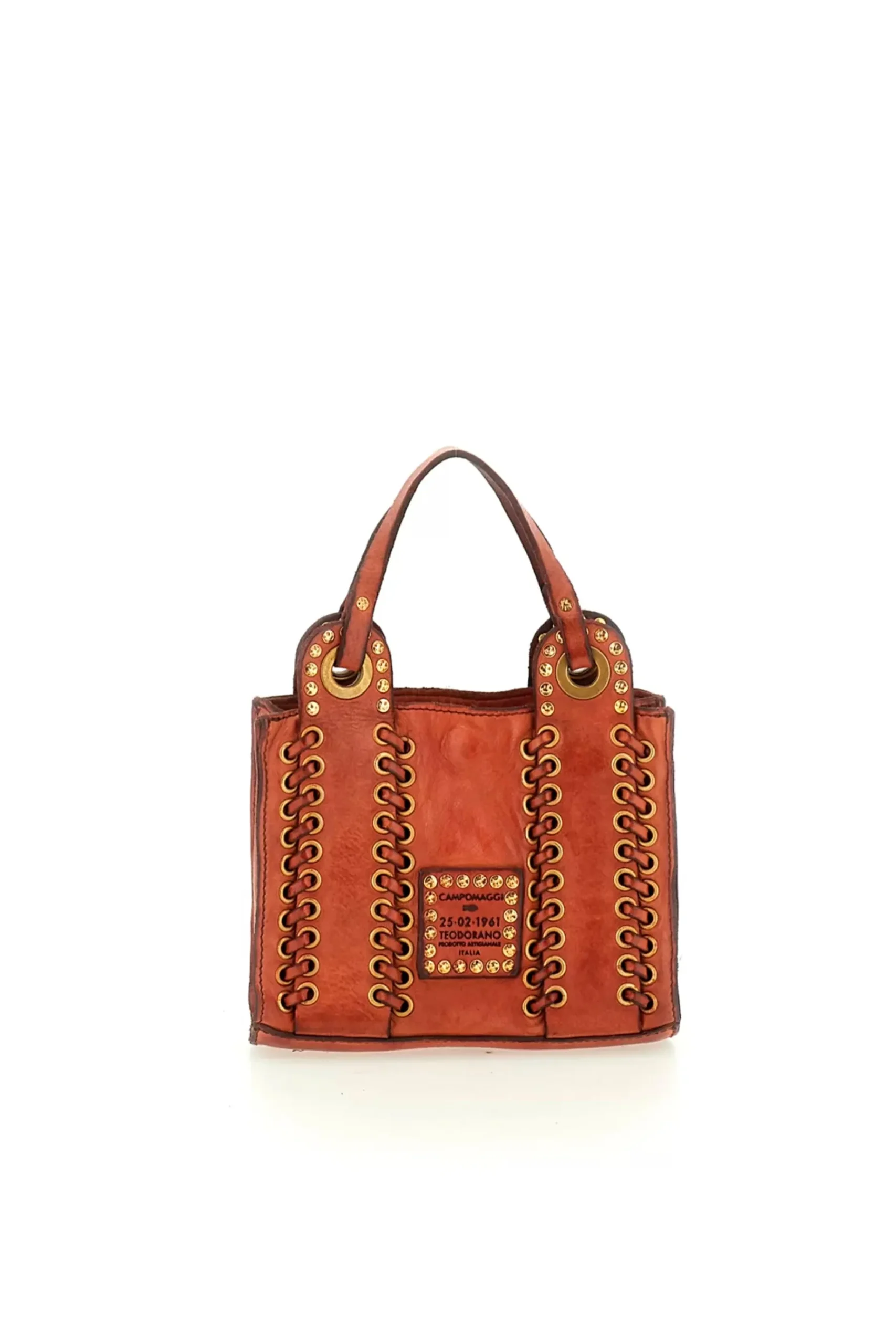 Bags-HUSK Campomaggi Braida Bag - Rust