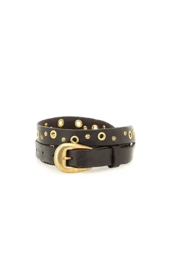 Belts-HUSK Campomaggi Lottie Belt - Chocolate