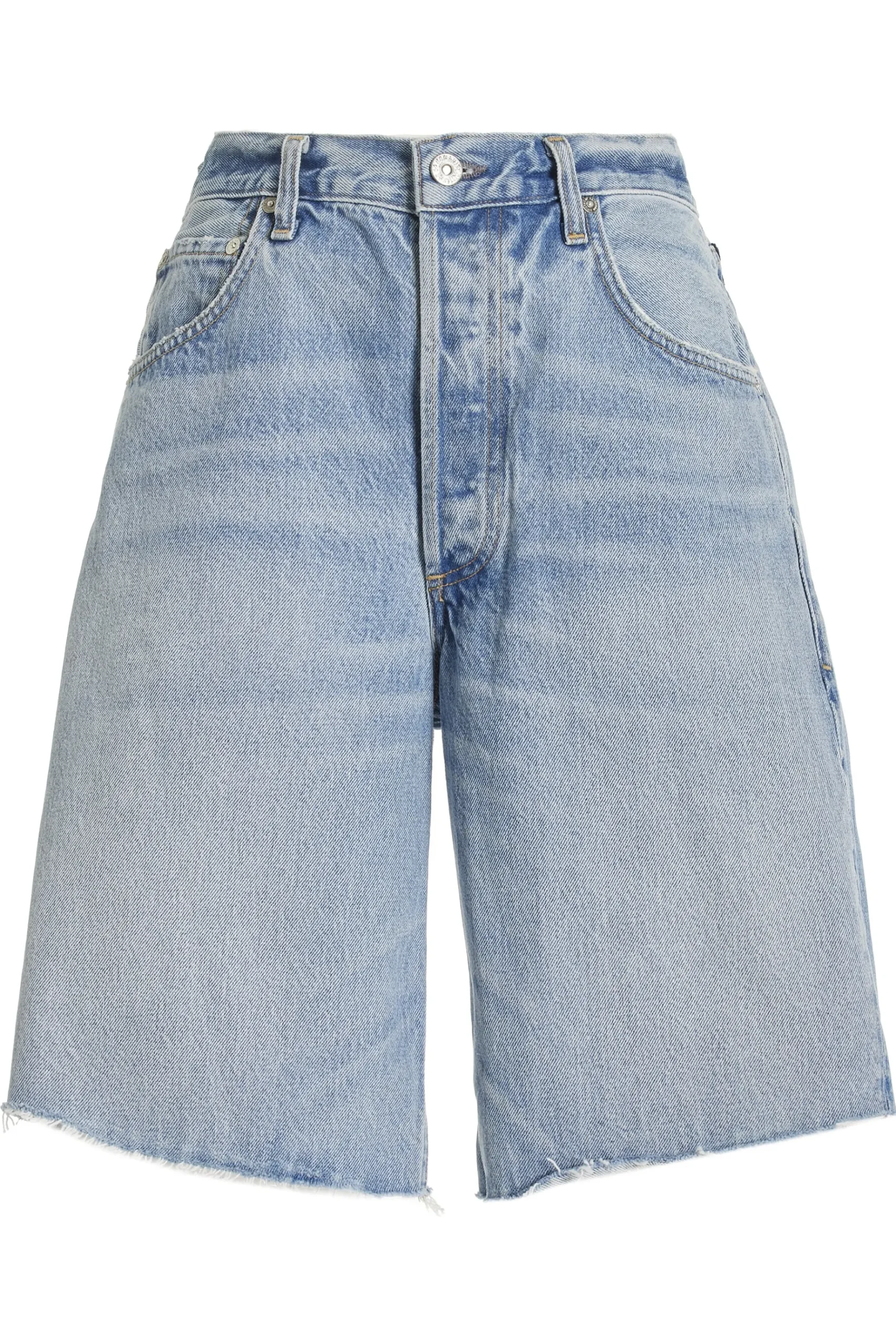 Denim-HUSK Citizens of Humanity Ayla Short - Blue - Light Blue-Light
