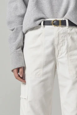 Denim-HUSK Citizens of Humanity Marcelle Cargo - White