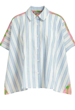 Tops-HUSK Essentiel Antwerp Fava Shirt - Print