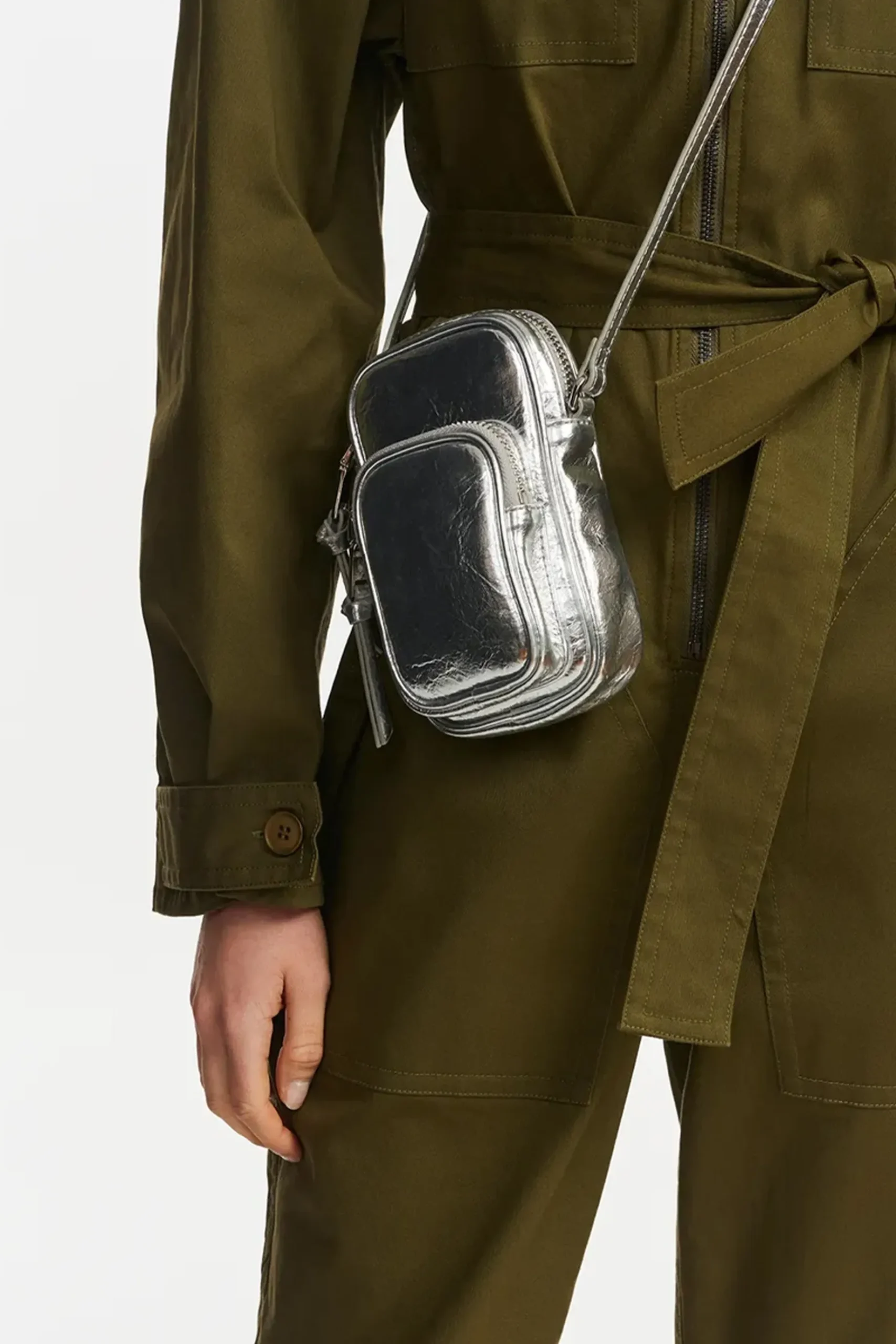 Bags-HUSK Essentiel Antwerp Flista Bag - Silver