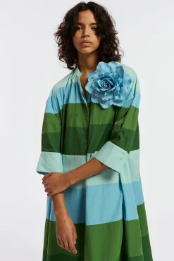Dresses-HUSK Essentiel Antwerp Frapacino Dress - Stripe