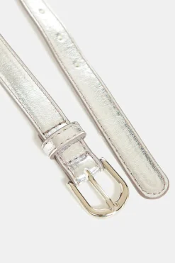 Belts-HUSK Essentiel Antwerp Fredastair Belt - Silver