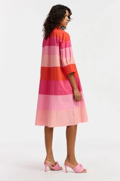 Dresses-HUSK Essentiel Antwerp Frederique Midi - Stripe