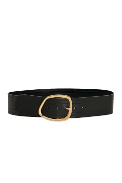 Belts-HUSK Essentiel Antwerp Frescal Belt - Black