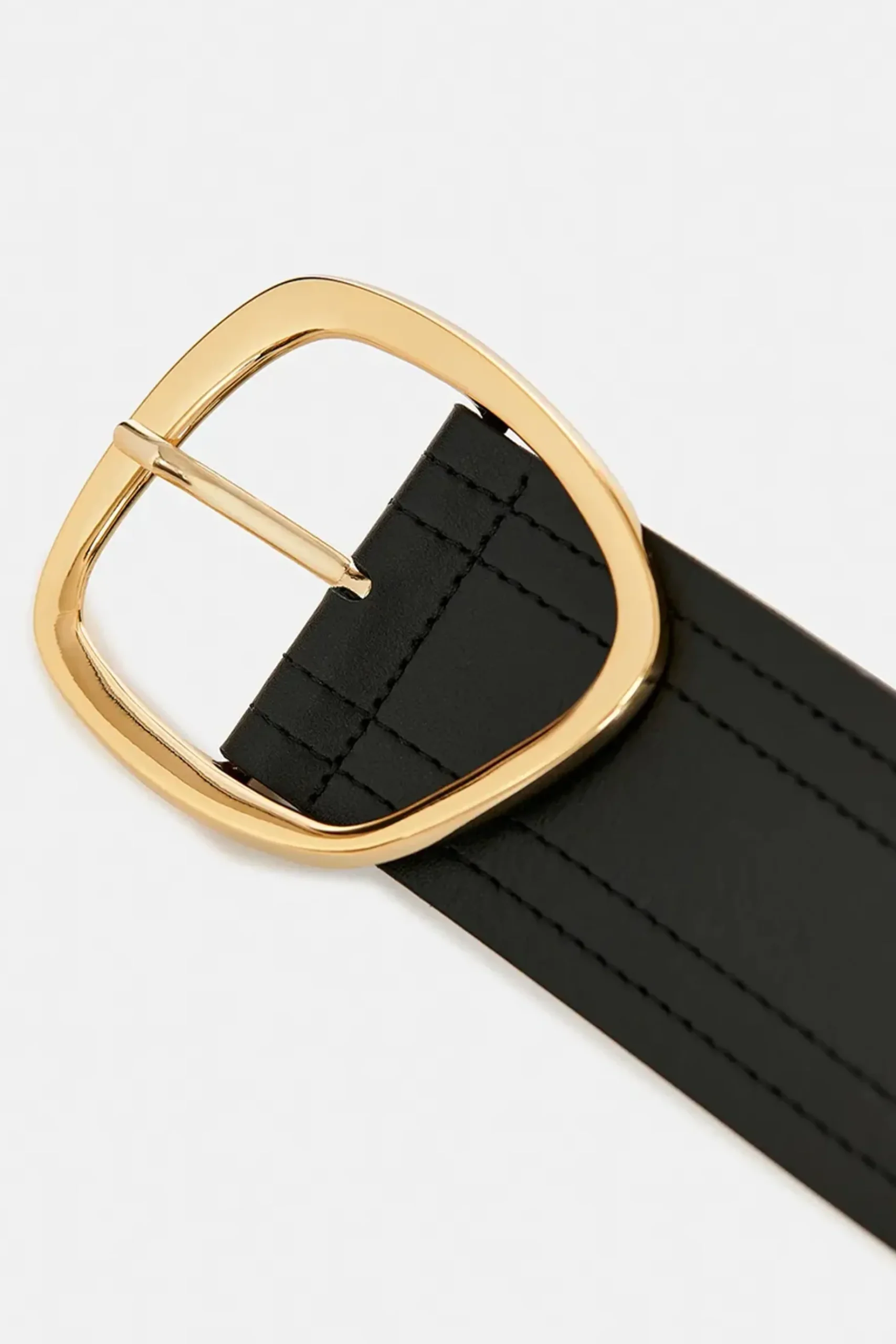 Belts-HUSK Essentiel Antwerp Frescal Belt - Black