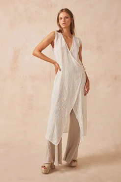 Dresses-HUSK Estilo Emporio Atlas Dress - White