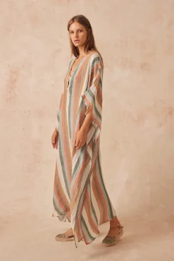 Dresses-HUSK Estilo Emporio Saya Kaftan - Print