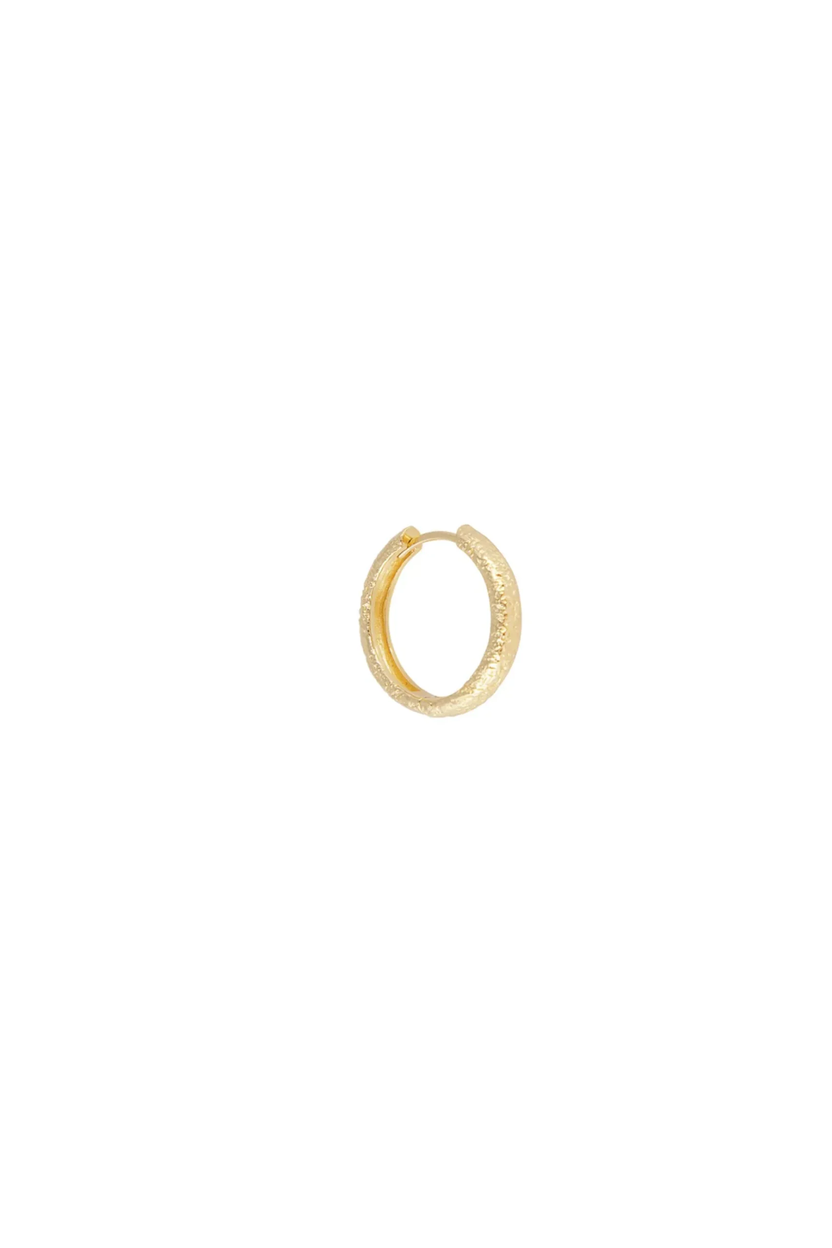 Earrings-HUSK Fairley Antique Hoop - Gold