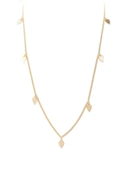Earrings-HUSK Fairley Charm Necklace - Gold