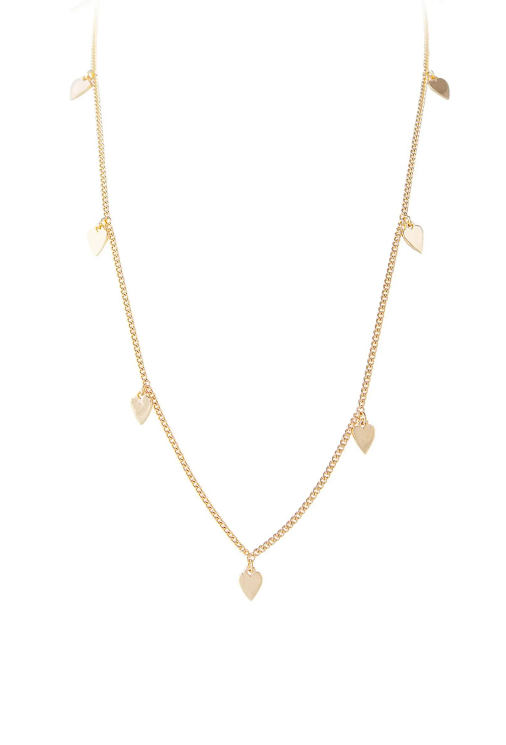Earrings-HUSK Fairley Charm Necklace - Gold