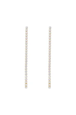Earrings-HUSK Fairley Dia Earring - Silver