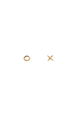 Earrings-HUSK Fairley Hug Stud - Gold