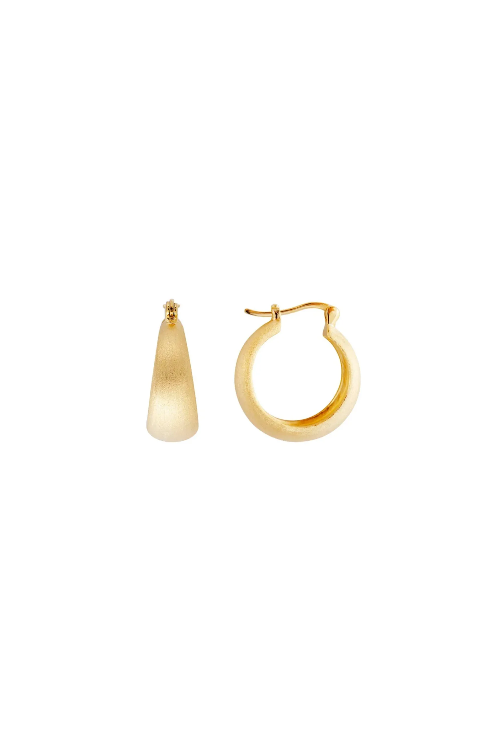 Earrings-HUSK Fairley Maxi Hoops - Gold