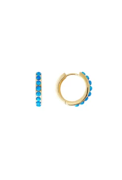 Earrings-HUSK Fairley Opal Midi - Gold