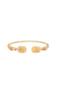 Bracelets-HUSK Gas Bijoux Duality Cuff - Gold