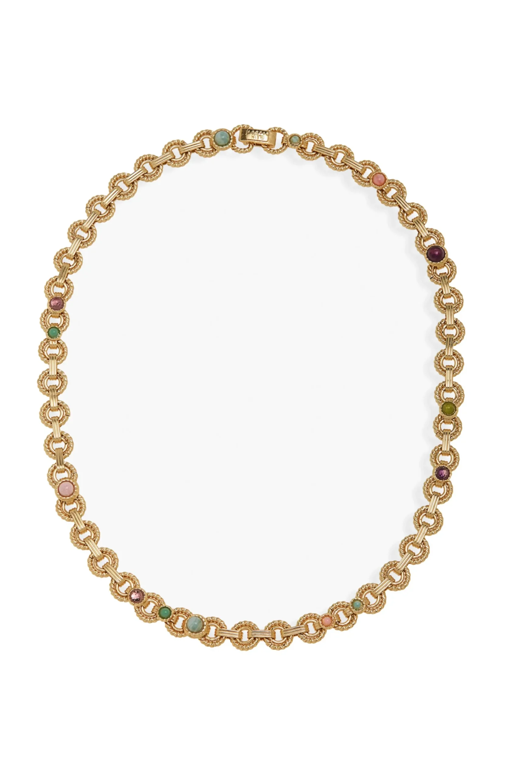 Necklaces-HUSK Gas Bijoux Mistral Necklac - Gold